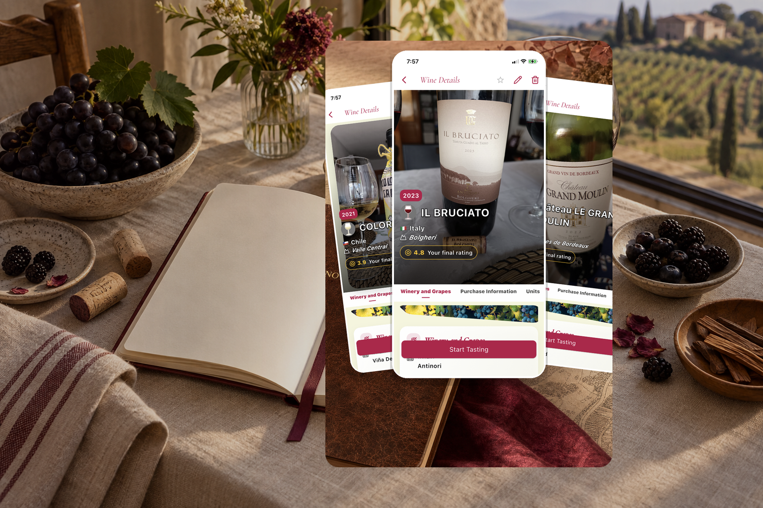How to choose a digital wine journal in 2025