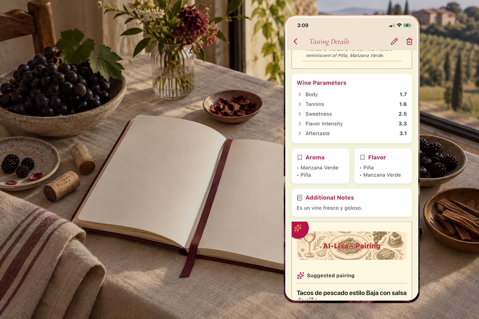 How to Record a Wine Tasting in Enolisa