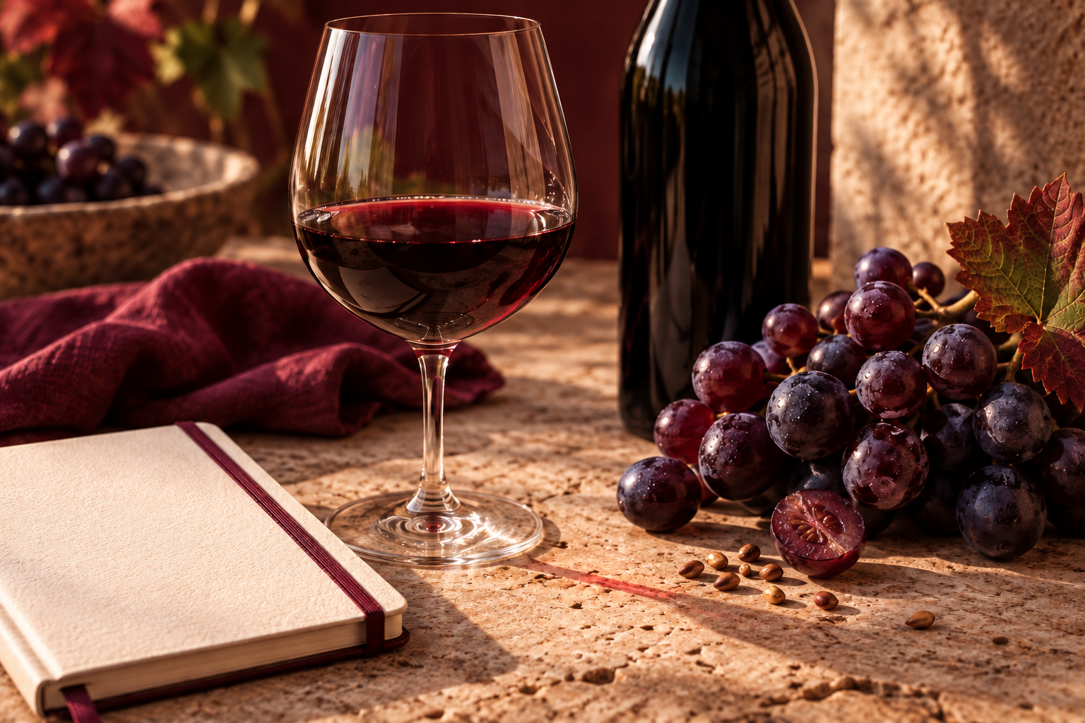 High-Tannin Wines: Grapes, Examples, and How They Taste
